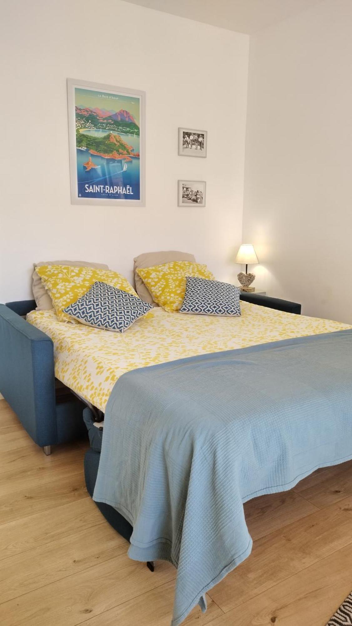 Studio Tout A Pied - Vue Sur Mer Saint Aygulf Zewnętrze zdjęcie